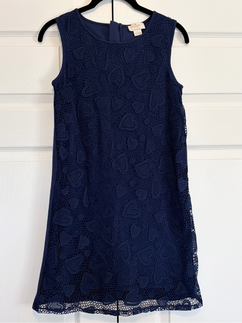 Kate Spade Girls Navy Blue Mini Dress